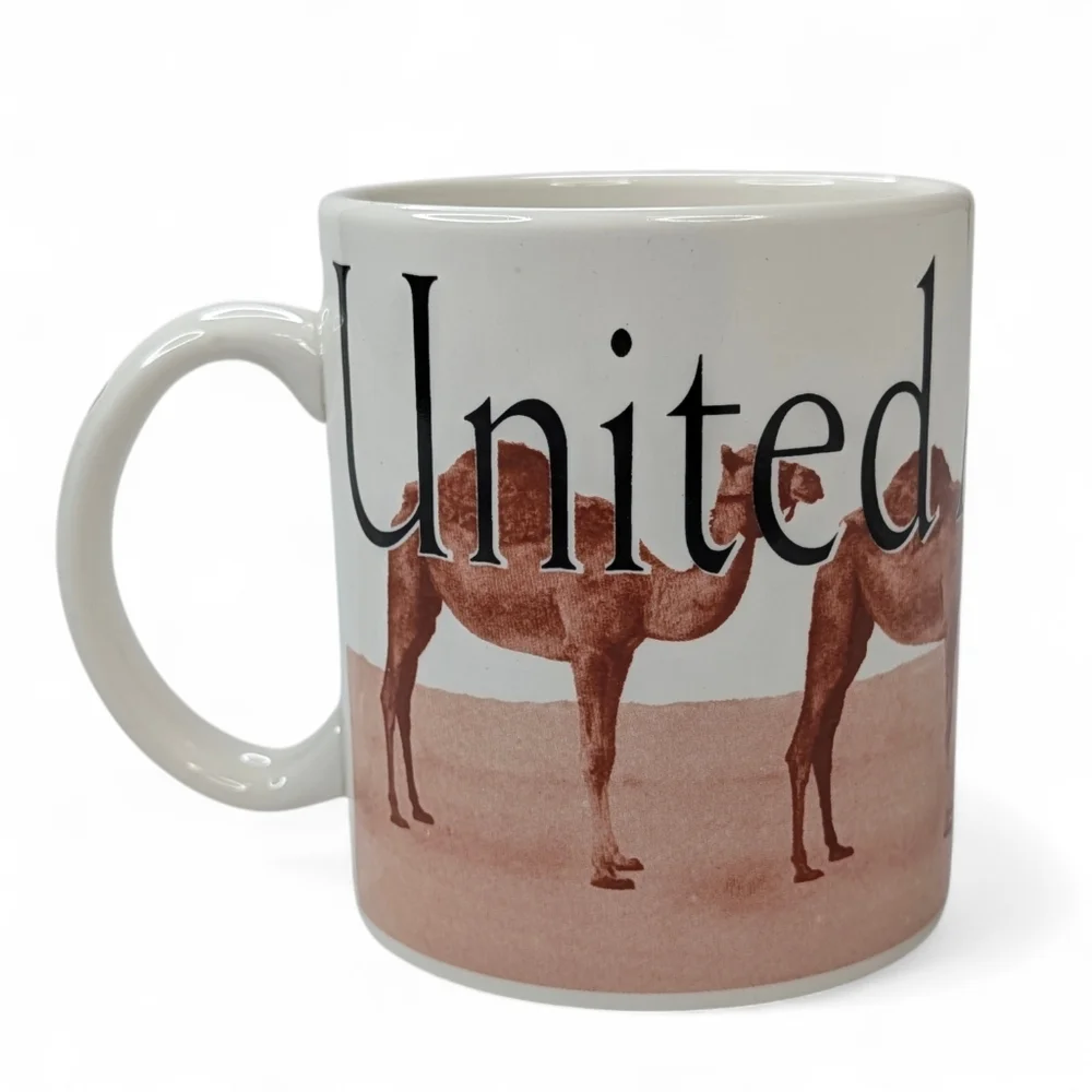 Starbucks United Arab Emirates City Mug Collector Series 2002 Camel Coffee Cup